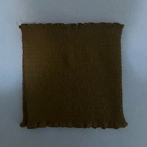 Rue21 Brown Smocked Tube Top